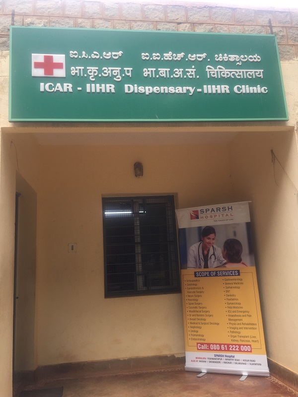 Organization of medical camp at ICAR-IIHR, Bengaluru on 18.10.2019  for the staff members 