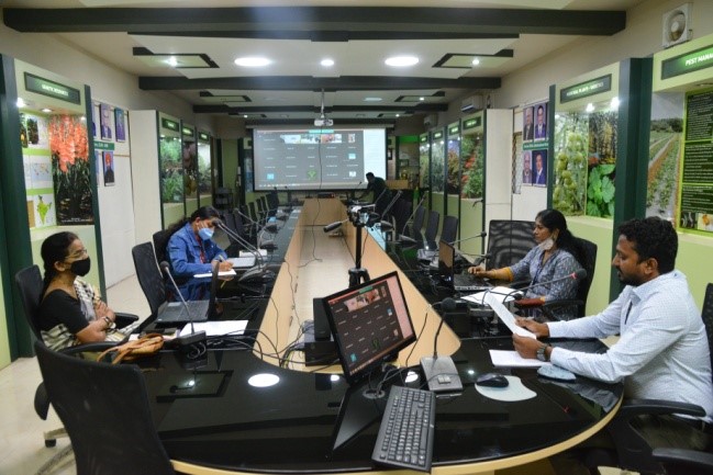 Online Training on “Prospects of medicinal  plants cultivation in Karnataka"  was organized on 20th November 2020 