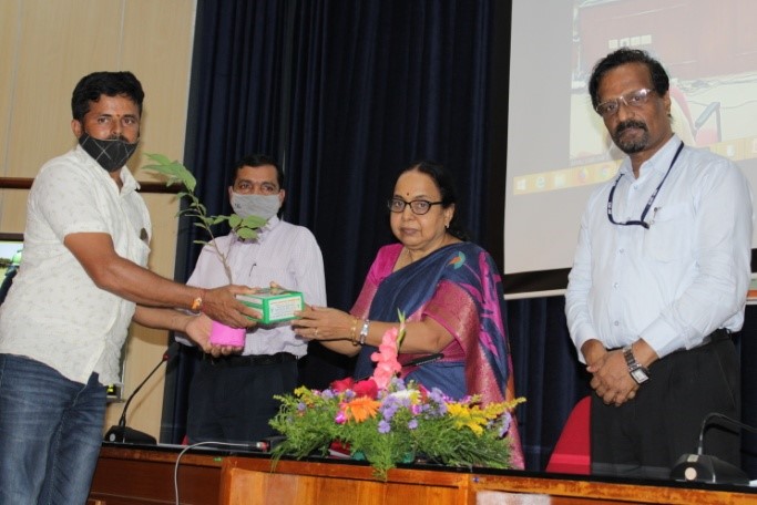 International Year of Millets 2023 -Campaign on Nutri- Garden and Tree Plantation at ICAR-IIHR, Bengaluru on 17th September, 2021