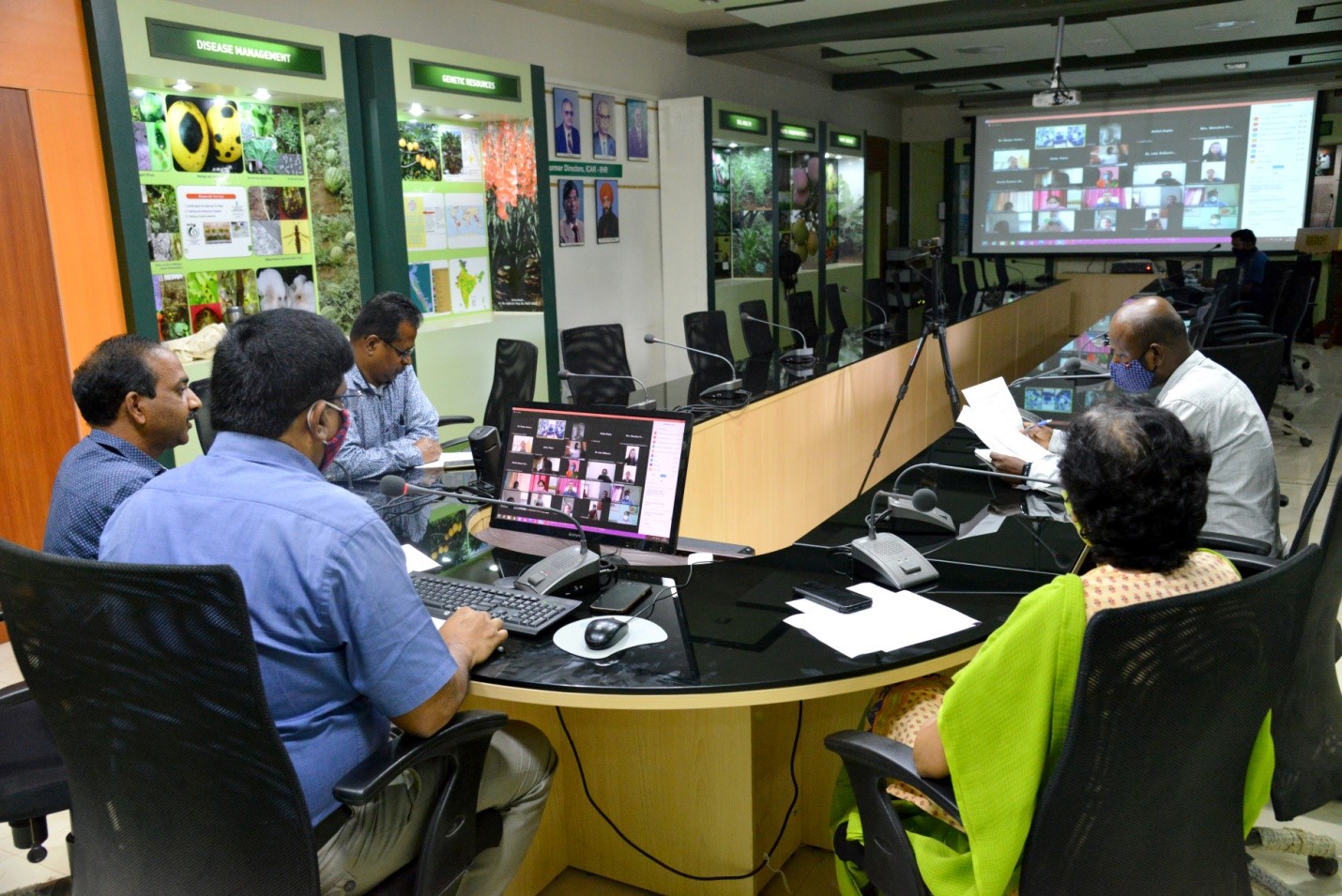 ICAR-IIHR CONDUCTS ONLINE TRAINING ON 'ROAD MAP FOR KVKS TO ENHANCE MUSHROOM PRODUCTION AND CONSUMPTION