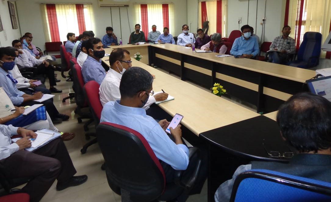 NABARD Officials visited Central Horticultural Experiment Station (CHES),  ICAR-IIHR, Bhubaneswar