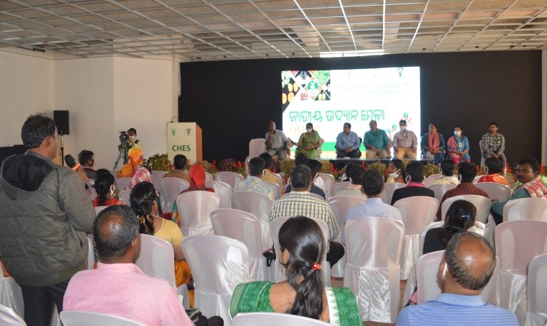 Central Horticultural Experiment Station,Bhubaneswar (ICAR-IIHR) organized Farmer's training, and exposure visits during NHF, 2021 