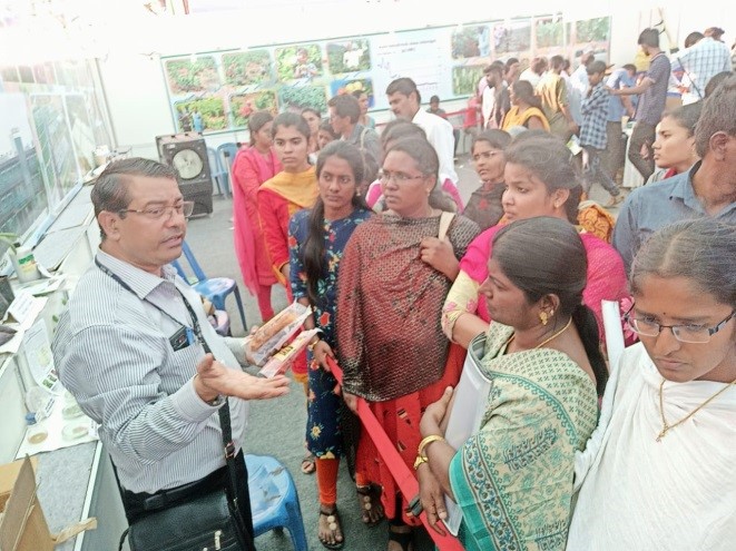 Special training programmes exposure visits organized during National Horticulture Fair 2020