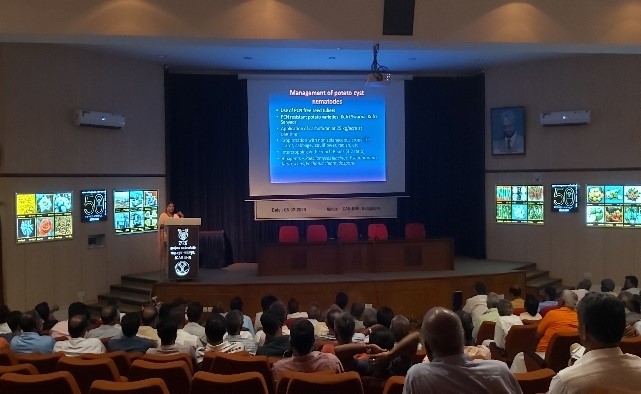 Special training programmes exposure visits organized during National Horticulture Fair 2020