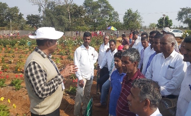 Special training programmes exposure visits organized during National Horticulture Fair 2020