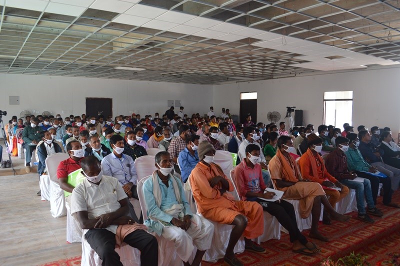 Training on commercial horticulture and field exposure visits organized for farmers during NHF 2021 at CHES (ICAR-IIHR), Bhubaneswar 