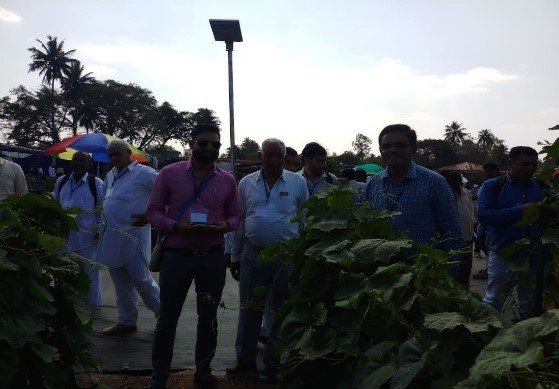 Special training programmes exposure visits organized during National Horticulture Fair 2020