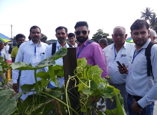 Special training programmes exposure visits organized during National Horticulture Fair 2020
