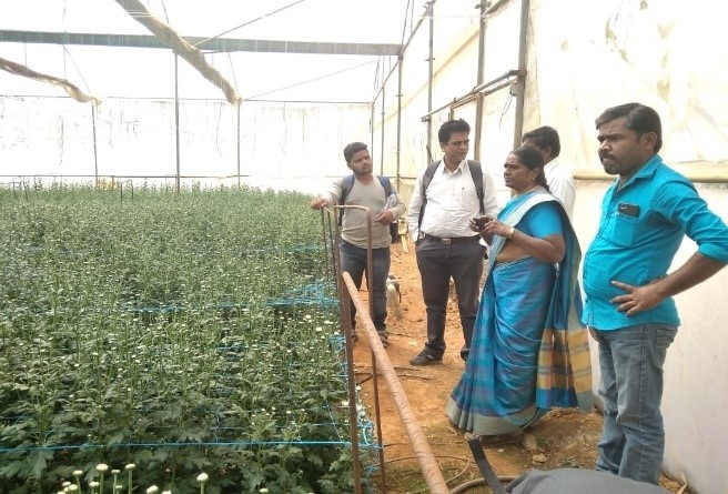Special training programmes exposure visits organized during National Horticulture Fair 2020