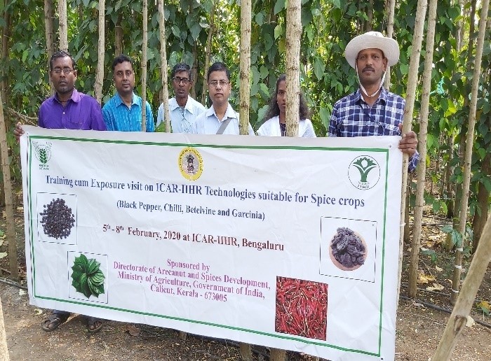 Special training programmes exposure visits organized during National Horticulture Fair 2020