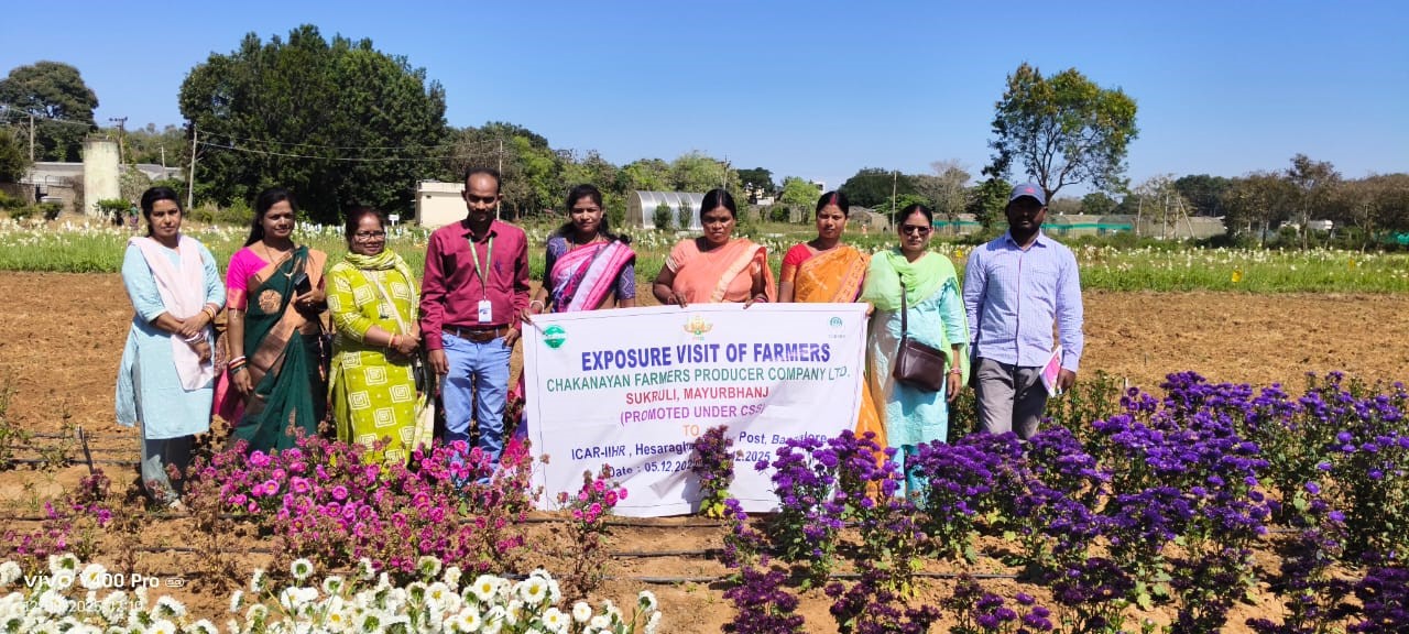 ICAR-IIHR organizes Training Programme on “Improved Horticulture Technologies” for Farmers from NIGAM NGO, Odisha 
