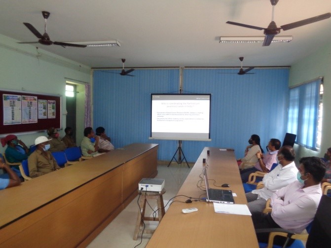 Observation of Sixteenth Parthenium awareness week at ICAR-IIHR, Bengaluru from 16-22, August,2021