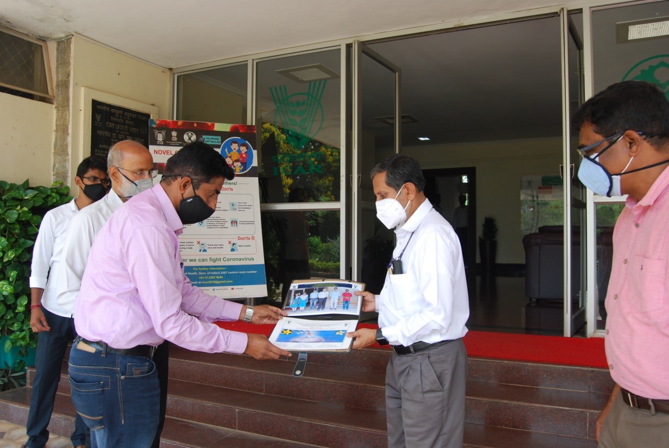 ITMU & CPC sponsored training program on ‘Pollen Cryopreservation in Solanaceous and Cucurbitaceous Vegetables’ at Division of Flower and Medicinal Crops from 19-23rd April  2021 