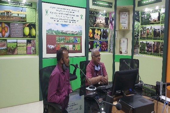 Five-Day Special Online Training Programme on  ”Advances in Horticultural Technologies “ Organized  for Officials  of Pondicherry State Under NHM