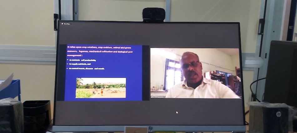 Five-Day Special Online Training Programme on  ”Advances in Horticultural Technologies “ Organized  for Officials  of Pondicherry State Under NHM