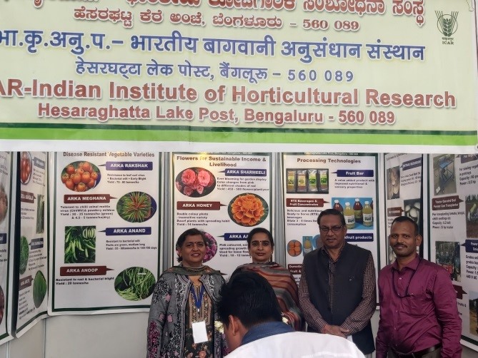 ICAR-IIHR participated in Pusa Krishi Vigyan Mela at IARI, New Delhi