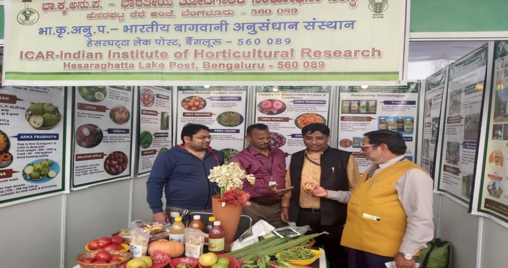 ICAR-IIHR participated in Pusa Krishi Vigyan Mela at IARI, New Delhi