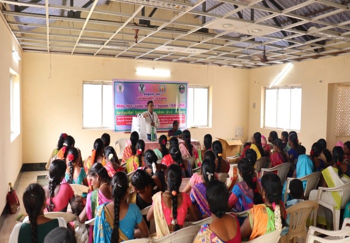 Capacity Building Program on Kitchen Gardening and Improved Vegetable Cultivation for Tribal Women organized at Karumandurai Hills of Salem  District on October 16, 2025 