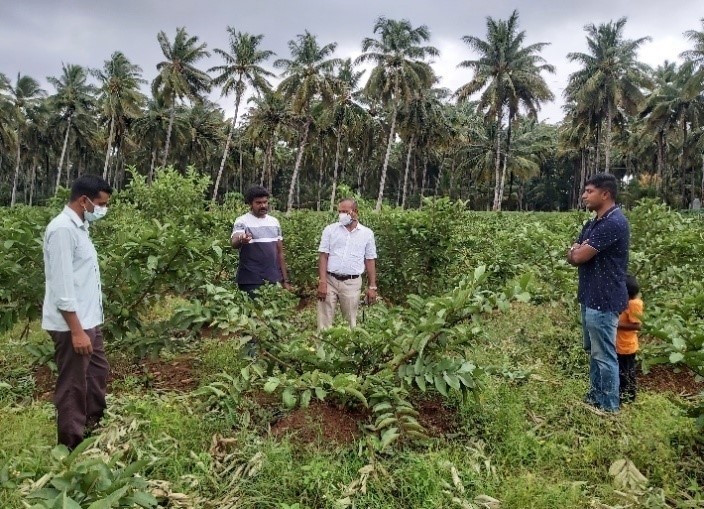 ICAR-IIHR Organized Off-campus Training on ICAR-IIHR Technologies at Salem and Coimbatore Districts of Tamil Nadu.