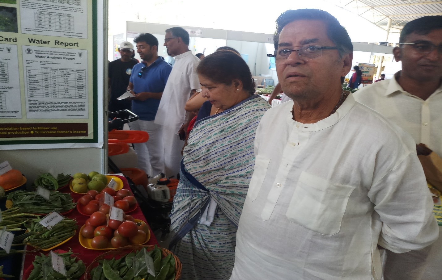 ICAR-IIHR participated in Sri Sri Savayava Krishimela-2020