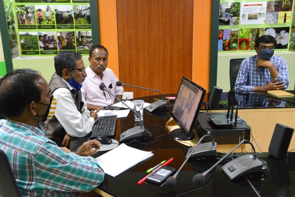 HRD cell of ICAR-IIHR, Bengaluru organized an online training for scientific staff of NARS on the topic “Enhancing Research Skills and Refinement of Technology by a Scientist” from 18th to 20th January, 2021 (3 Days). 