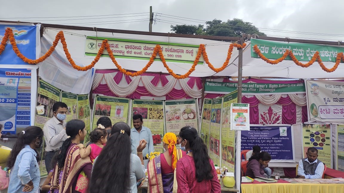 ICAR-IIHR participated in Krishi mela exhibition at UAHS, Shivamogga