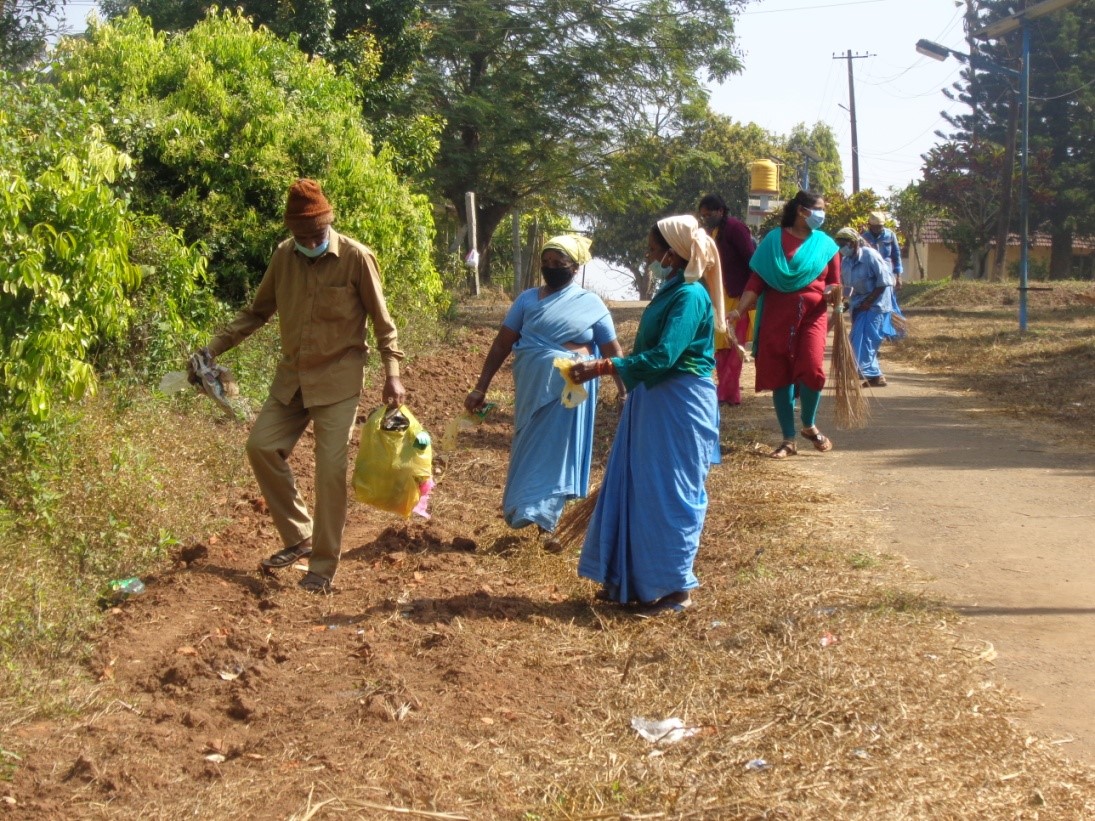 Swachhta Pakhwada 2020 programme on 21.12.2020 at ICAR-IIHR, Bengaluru