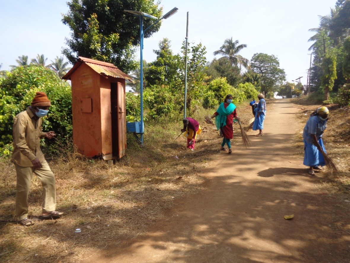 Swachhta Pakhwada 2020 programme on 21.12.2020 at ICAR-IIHR, Bengaluru