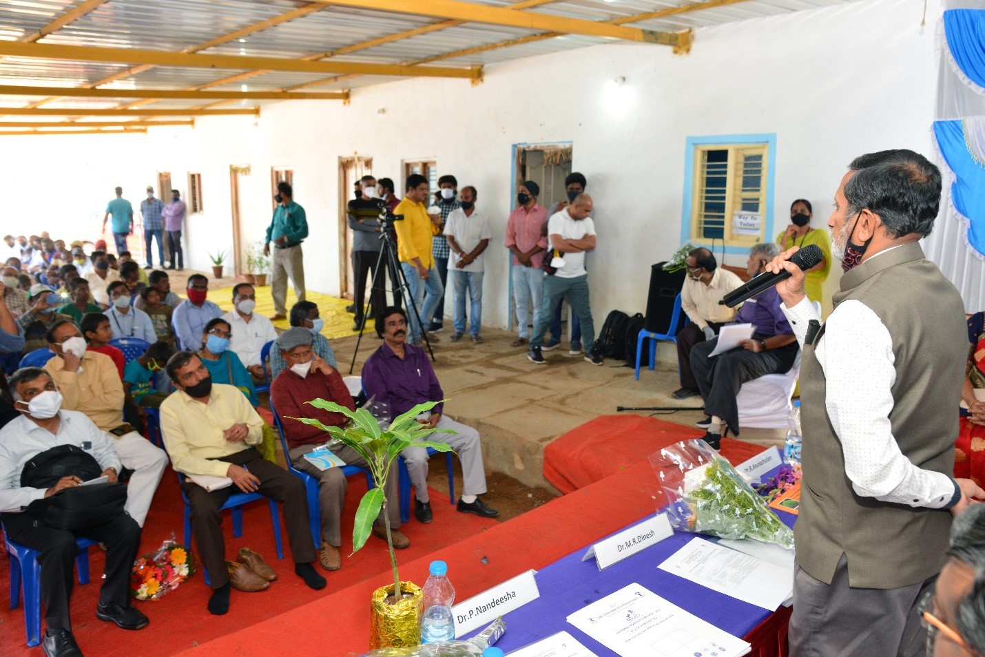 Swachhta Pakhwada 2020 programme on 22.12.2020 at ICAR-IIHR, Bengaluru