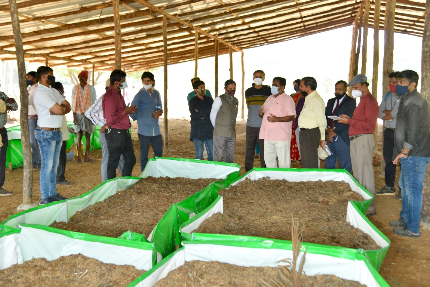 Swachhta Pakhwada 2020 programme on 22.12.2020 at ICAR-IIHR, Bengaluru