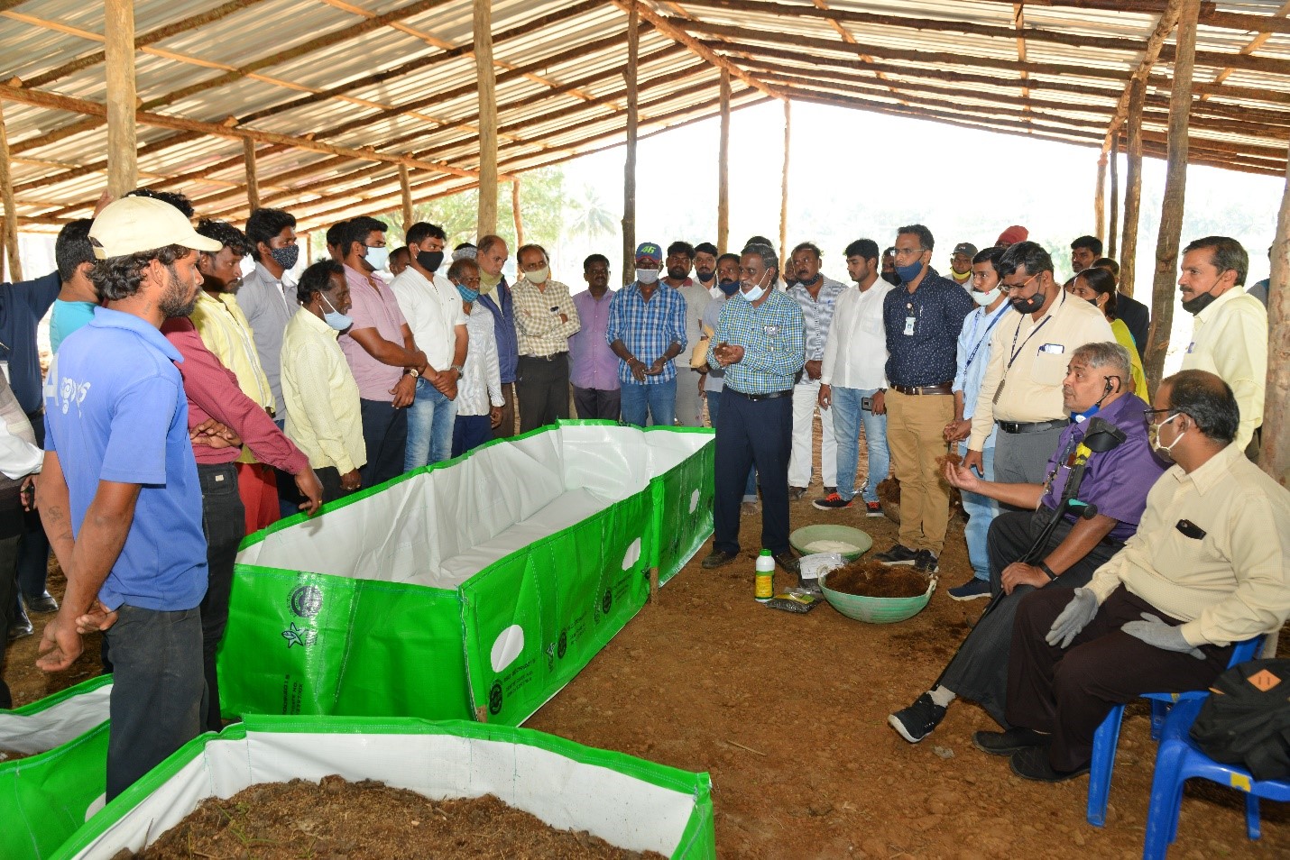 Swachhta Pakhwada 2020 programme on 22.12.2020 at ICAR-IIHR, Bengaluru