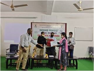 Central Horticultural Experiment Station (ICAR-IIHR) Aiginia, Bhubaneswar observed Swachhta Pakhwada during 16th-31st December 2020