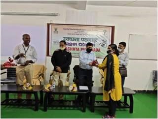 Central Horticultural Experiment Station (ICAR-IIHR) Aiginia, Bhubaneswar observed Swachhta Pakhwada during 16th-31st December 2020