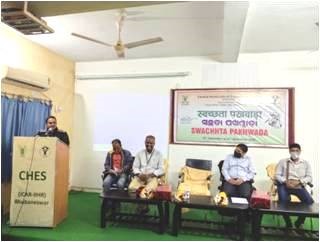 Central Horticultural Experiment Station (ICAR-IIHR) Aiginia, Bhubaneswar observed Swachhta Pakhwada during 16th-31st December 2020