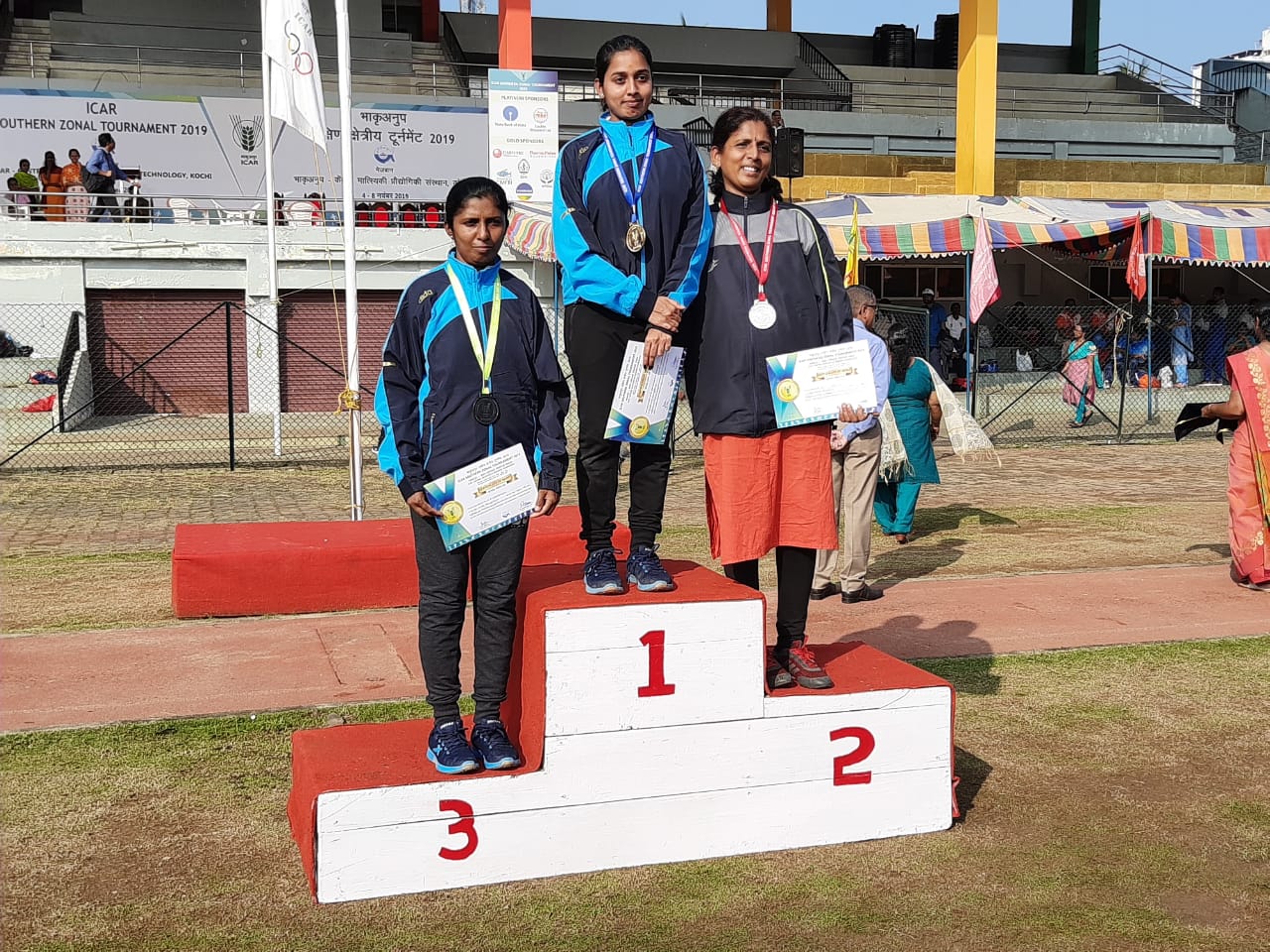 ICAR-IIHR participation in ICAR Zonal Tournament organized by ICAR-CIFT, at Cochin from 04-08 Nov, 2019