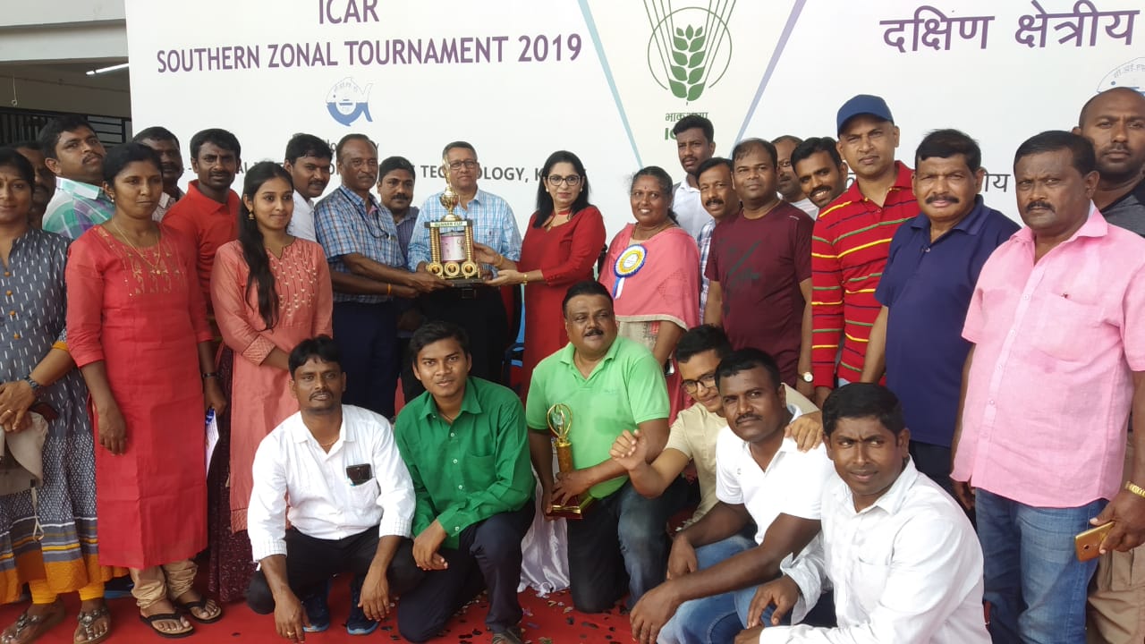 ICAR-IIHR participation in ICAR Zonal Tournament organized by ICAR-CIFT, at Cochin from 04-08 Nov, 2019