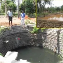 Artificial recharging for enhancement of ground water