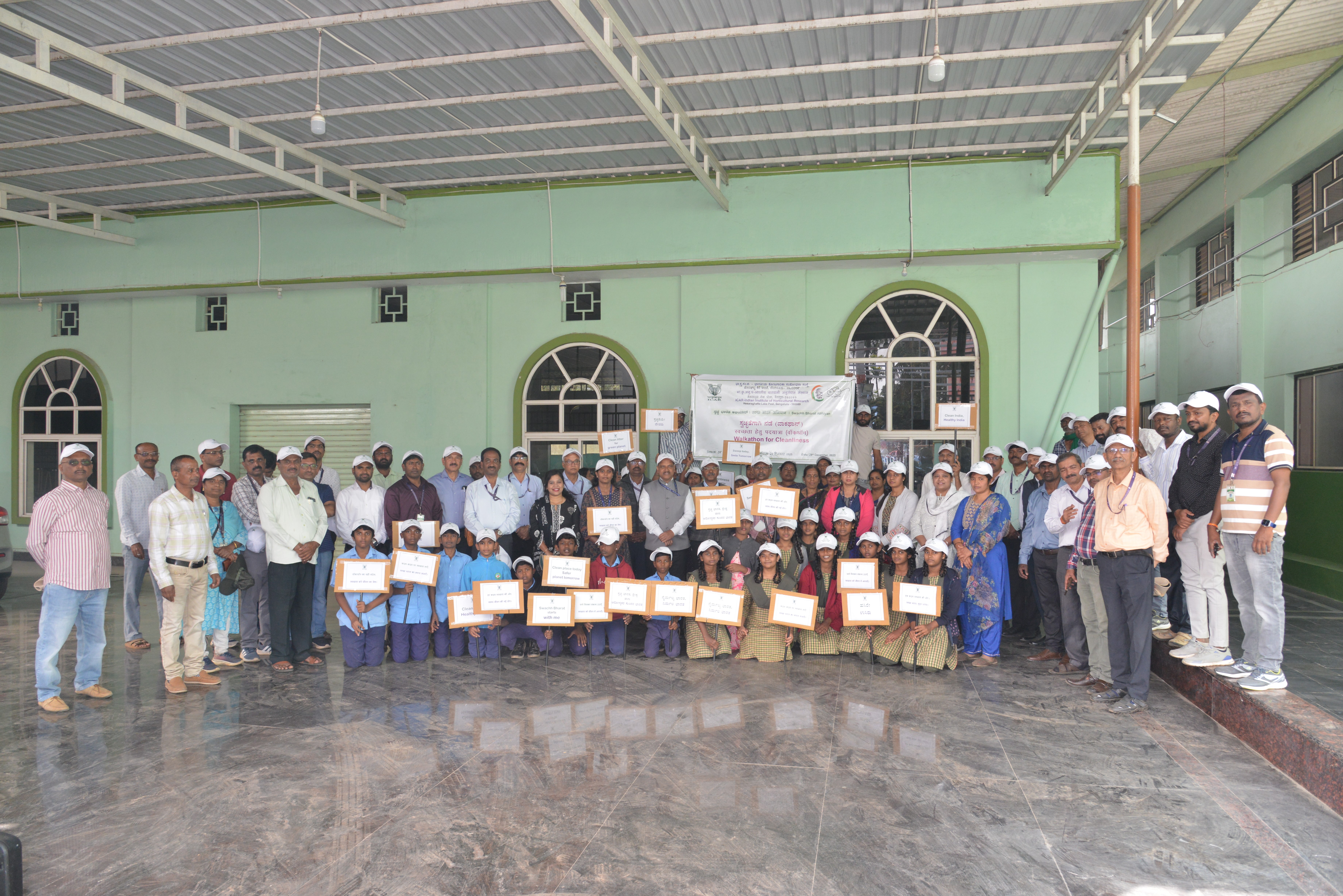 Walkathon for Swachhata organized by ICAR-IIHR