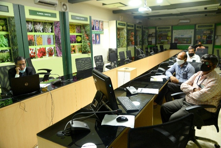 Observation of Fifteenth Parthenium awareness week at ICAR-IIHR, Bengaluru from 16-22, August,2020