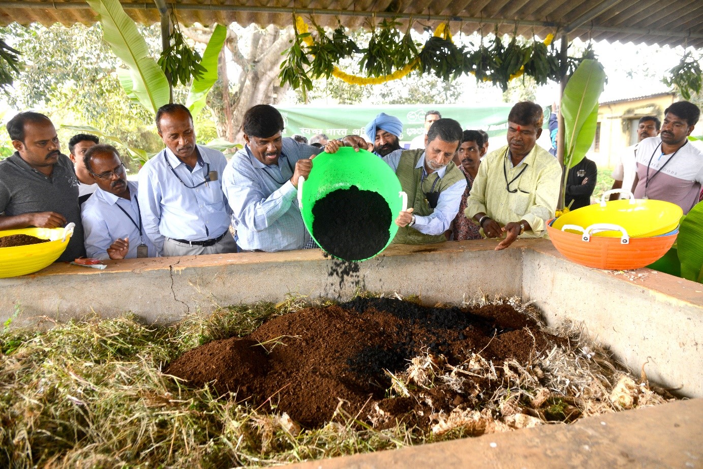 Swachhta Pakhwada activities at ICAR-IIHR on 20.12.2109