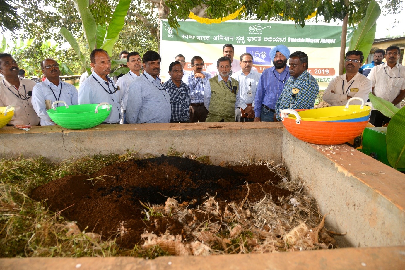 Swachhta Pakhwada activities at ICAR-IIHR on 20.12.2109