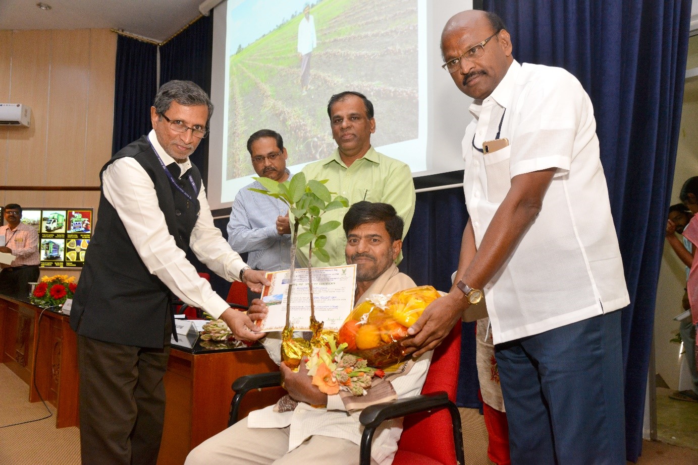 Celebration of Kisan Diwas (Farmers Day) 2019 at ICAR-IIHR on 23.12.2109