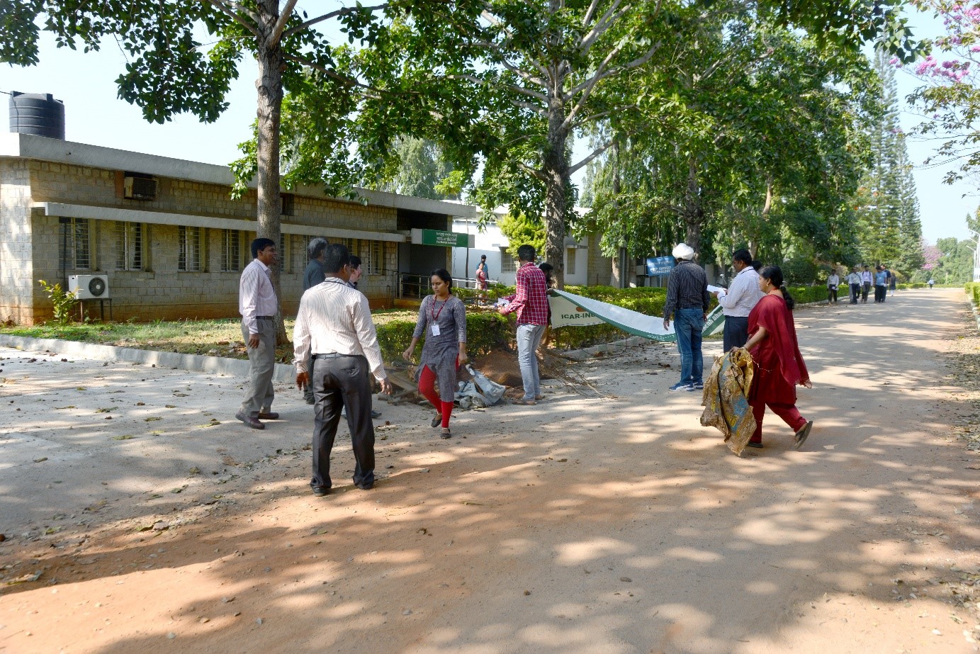 Swachhta Pakhwada activities held on 28.12.2019 at ICAR-IIHR, Bengaluru