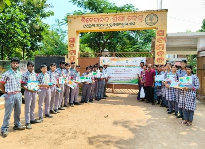 Central Horticultural Experiment Station organized Swachhata Hi Seva 2025 during 17th September to 2nd October