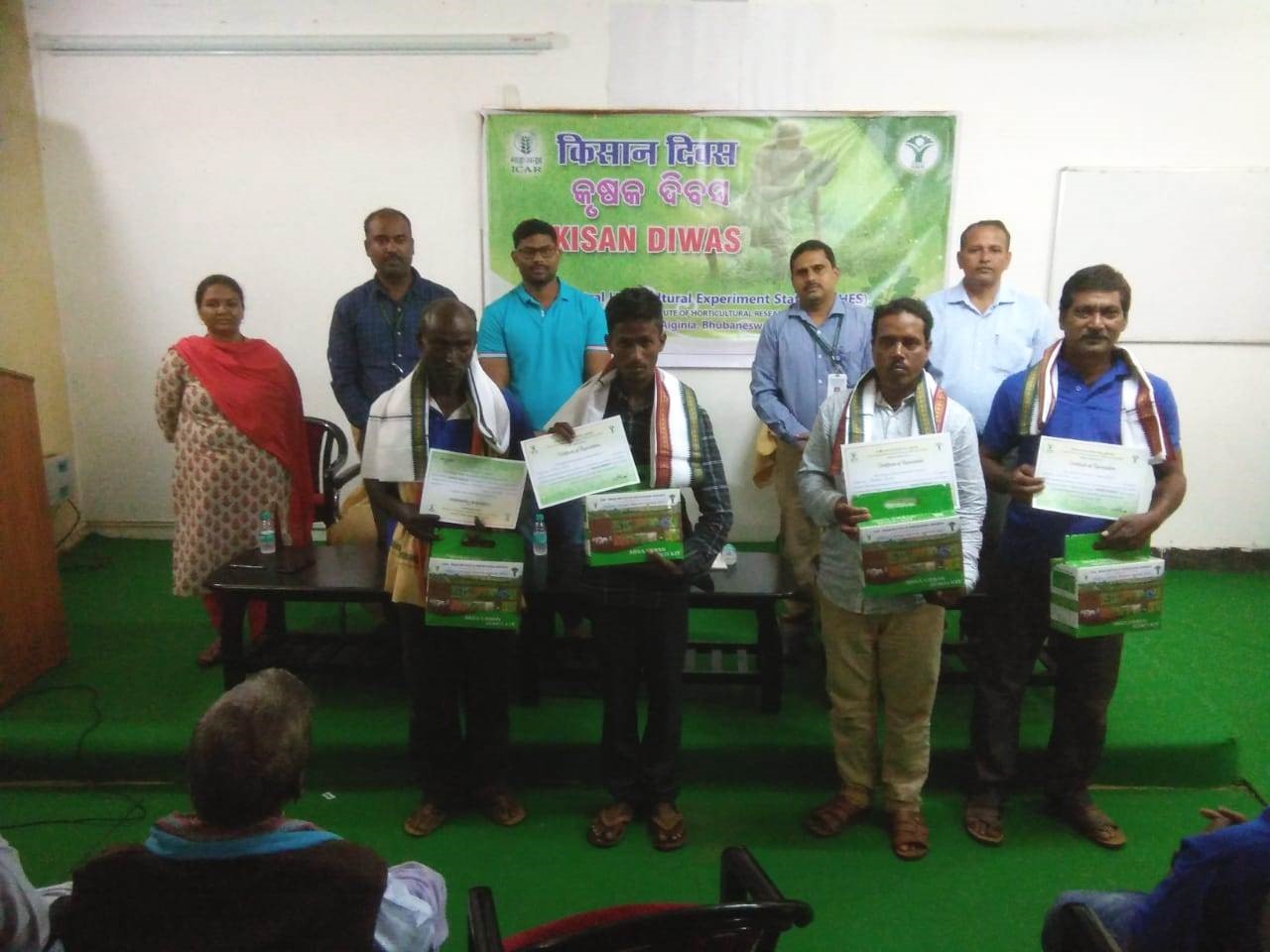 Central Horticultural Experiment Station (ICAR-IIHR) Aiginia, Bhubaneswar observed Swachhta Pakhwada from 16th-31st December 2019.