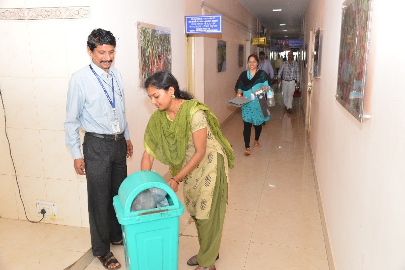 Swachhta Pakhwada activities at ICAR-IIHR on 17.12.2109