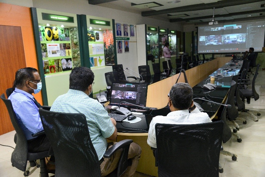 ICAR- IIHR organized a Tree Plantation Campaign on16th July 2021 at ICAR- IIHR, Bengaluru