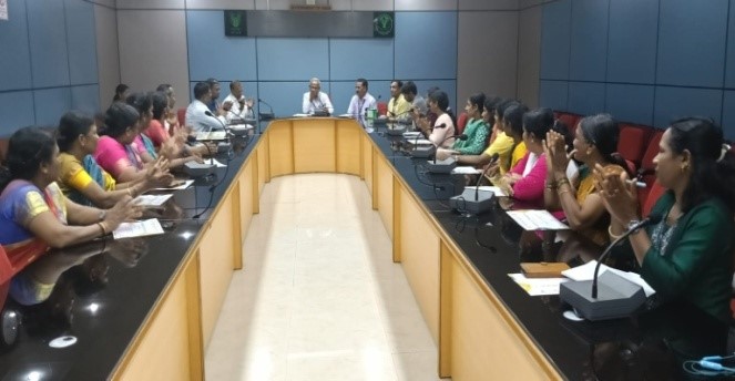 Capacity building programme on ‘Modern Horticultural Technologies’ conducted  for tribal women farmers at ICAR-IIHR on 25-26 September 