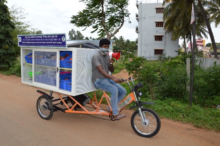 ARKA TRICYCLE - SOLAR POWERED TRICYCLE FOR VENDING FRUITS AND VEGETABLES