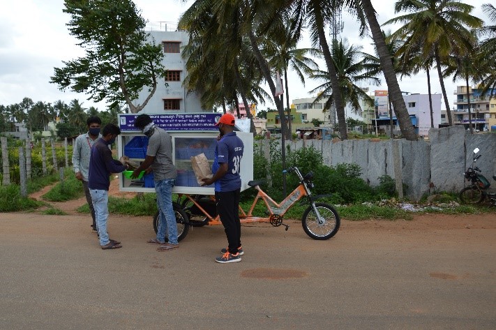 ARKA TRICYCLE - SOLAR POWERED TRICYCLE FOR VENDING FRUITS AND VEGETABLES